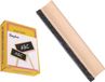 Merkloos Voordelige krijtbord wisser 12 cm van hout - Met 12x witte krijtjes - schoolbord beschrijven