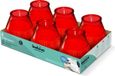 Bolsius Twilight 104/99 rood tray 6 - 8717847032829