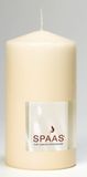 Spaas Candles 0091200.037 kaars Rond Ivoor 1 stuk(s)