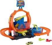 Hot Wheels City Mega Autowasserette met looping