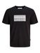 JACK & JONES Chemise 'JCOFusion' gris / noir / blanc