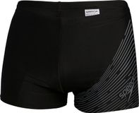 Speedo Medley Logo Aquashort Heren Sportzwembroek - Zwart/Grijs