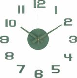 Karlsson Wandklok DIY Sunset Numbers - Groen - Ø35cm