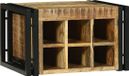vidaXL Wijnrek 46 x 35 x 27,5 cm Massief Mangohout