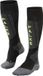 FALKE SK5 warm dun wol functioneel materiaal skisokken heren zwart - maat 46-48
