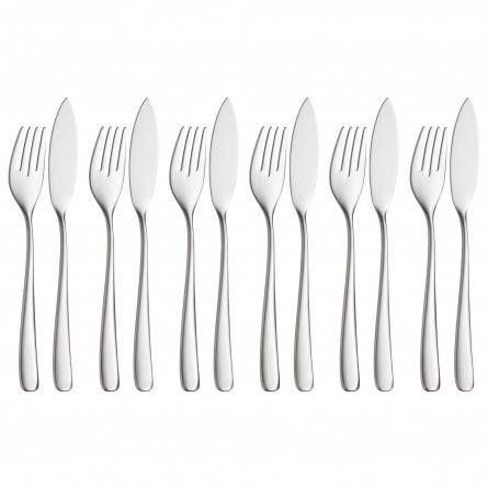 WMF Vision 12.7135.6336 - Bestekset - 12-delig - Roestvrijstaal