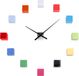 Karlsson DIY Wall Clock 16.5 x 24.5 cm - Multicolor