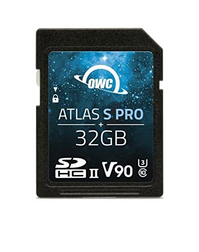 OWC 32 GB Atlas S Pro SDHC UHS-II V90 mediakaart