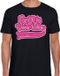 Bellatio Decorations Verkleed T-shirt heren - spijt is voor later - zwart - thema fout/goud/stout L