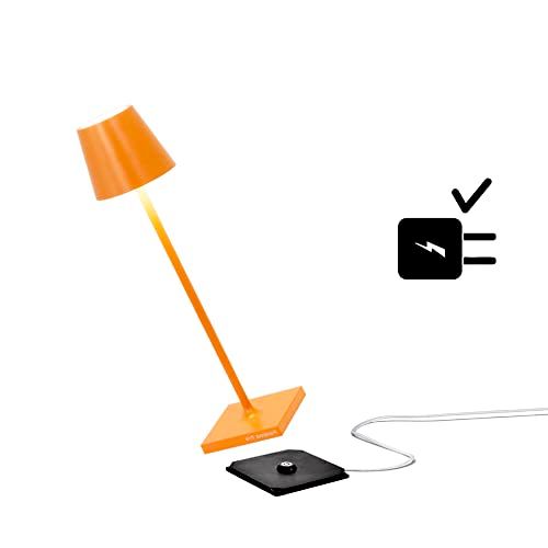 Zafferano Poldina Pro Micro - Draadloze LED Tafellamp - Oranje
