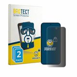 BROTECT Privacy Screenprotector voor Oppo Reno 16 Pro 5G - 2 Stuks