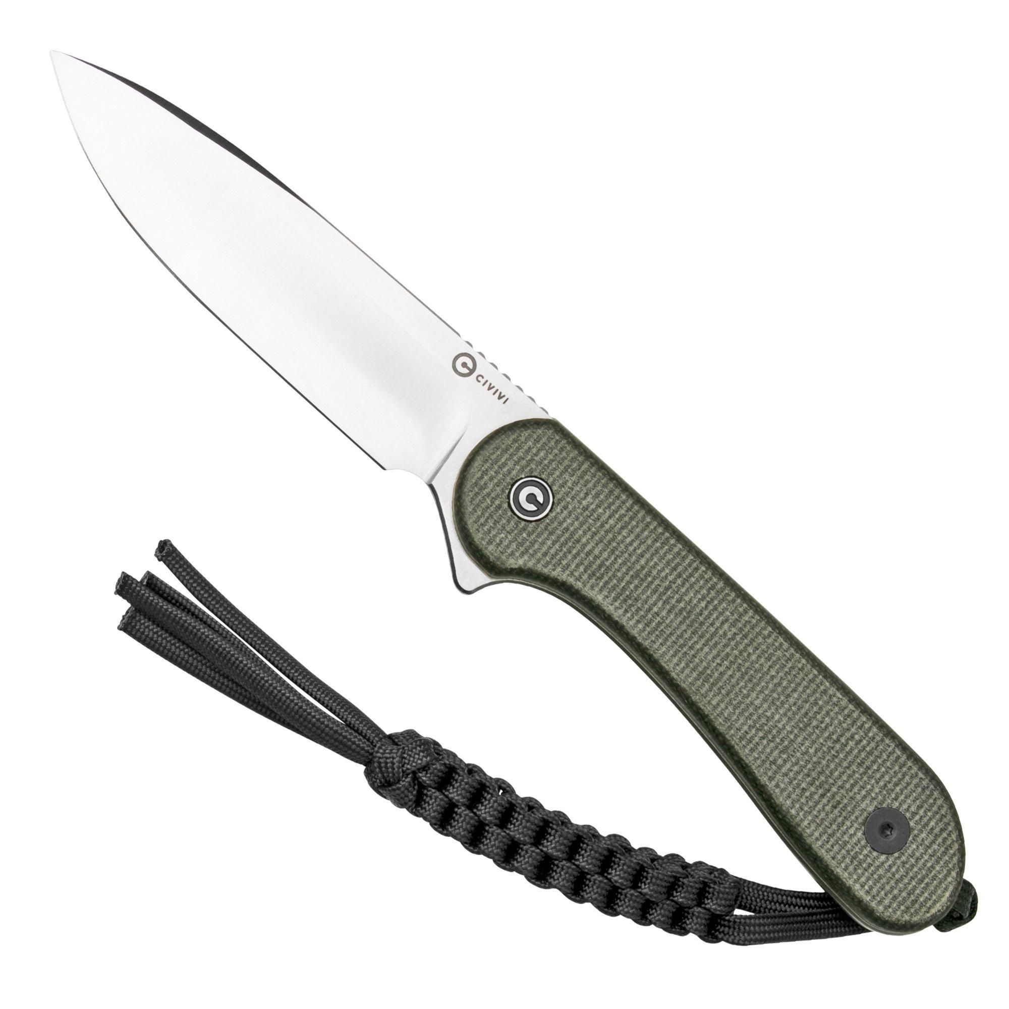 Civivi Elementum Fixed Blade C2105B - Micarta - Vaststaand mes