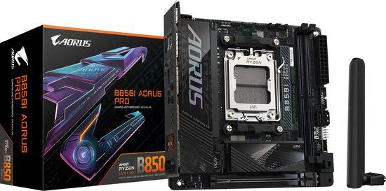 Gigabyte B850I AORUS PRO - Motherboard - Socket AM5 - Mini-ITX