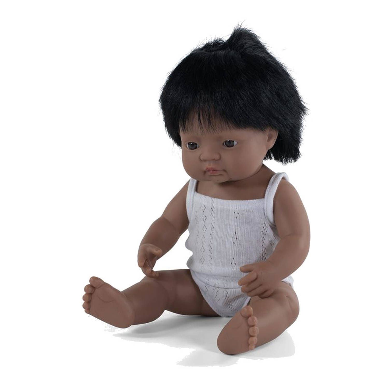 Miniland Babypop Jongetje Met Vanillegeur 38 Cm Wit Pakje