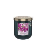 HEART & HOME - Geurkaars op basis van natuurlijke sojawas voor thuis - Klein glas Geurerwten - Brandduur 30 uur - Cadeau, decoratie en geur voor thuis - Glazen pot