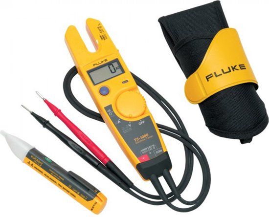 Fluke T5-H5-1AC-KIT Electrical tester met holster - Digital Display - CAT III 600V - EAN: 0095969242660