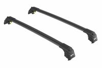 Turtle Porte-bagages pour Volvo XC90 2015-onwards Rail de toit fermé-Aluminium-Wingbar-Noir