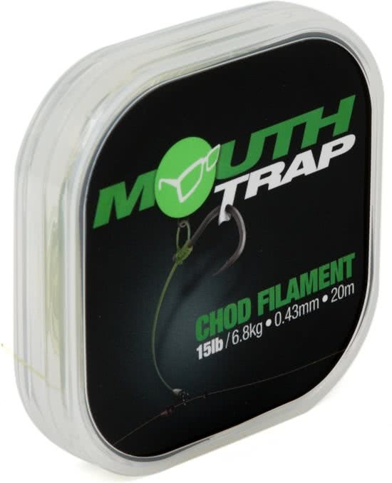 Korda Mouth Trap - Onderlijnmateriaal - 9 kg - Groen