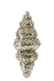 Eurofirany Styropor-kerstballen beige (ARON), 16 x 9 x 16 cm, 6 stuks