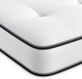 eXtreme comfort ltd Damast EasyClean Double Life Dubbelzijdige Tufted Value Essentials Schuimvrije Binnenveer & Comfort Vullingen Budgetwaarde Matras, 90 x 190 cm