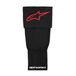 Alpinestars Manchon pour genouillère RK-S Noir Rouge Blanc, Taille : Taille unique