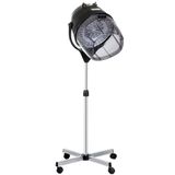 Homcom Professionele Föhn 1180W Met Verstelbare Hoogte Zwarte Capuchon