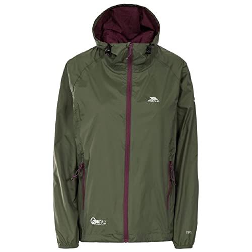 Trespass Qikpac Damesjas - Moss - L - Waterdicht - Groen