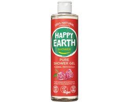 Happy Earth 100% Natuurlijke Douchegel Floral Patchouli - 300 ml