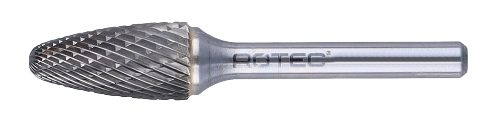 Rotec Opti-Line Hm-Stiftfrees | Model F | Z6 | Kruisvertand | Ø9,6x19x64xØ6 - 445.06.1001