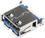 Shell USB connector Bus, montage horizontal DIP U3BU1ASMT2 econ connect 1 pièce