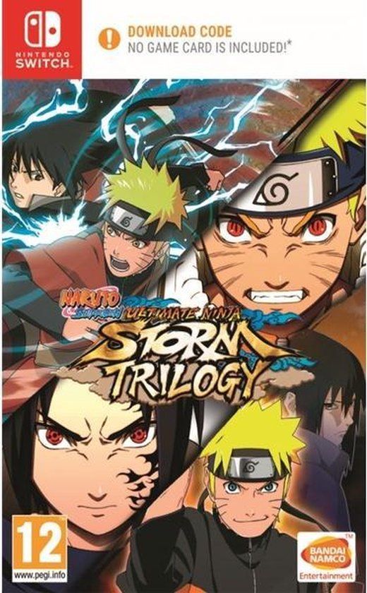 Bandai Namco Entertainment Inc. Naruto Shippuden Ultimate Ninja Storm Trilogy Code In Box - Nintendo Switch