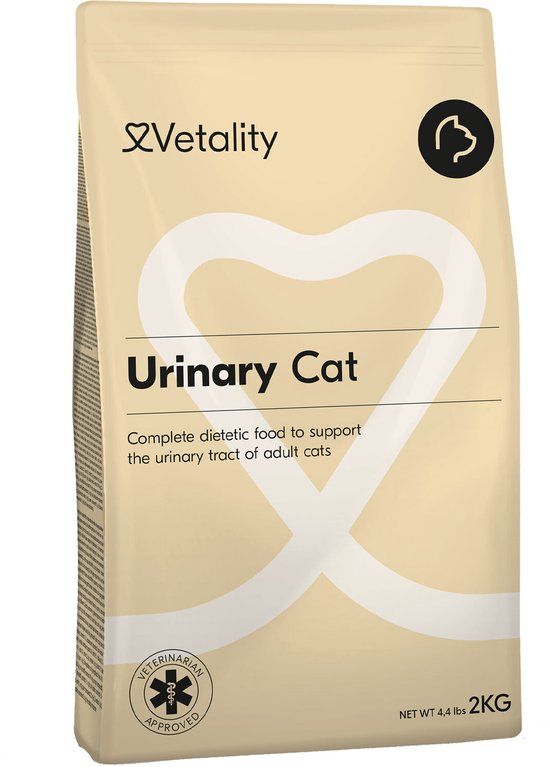 Vetality Kattenvoer Urinary - 2 x 2 kg