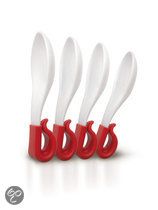 AdHoc Snaps Diplepel - Set van 4 stuks - Rood - 4037571211517