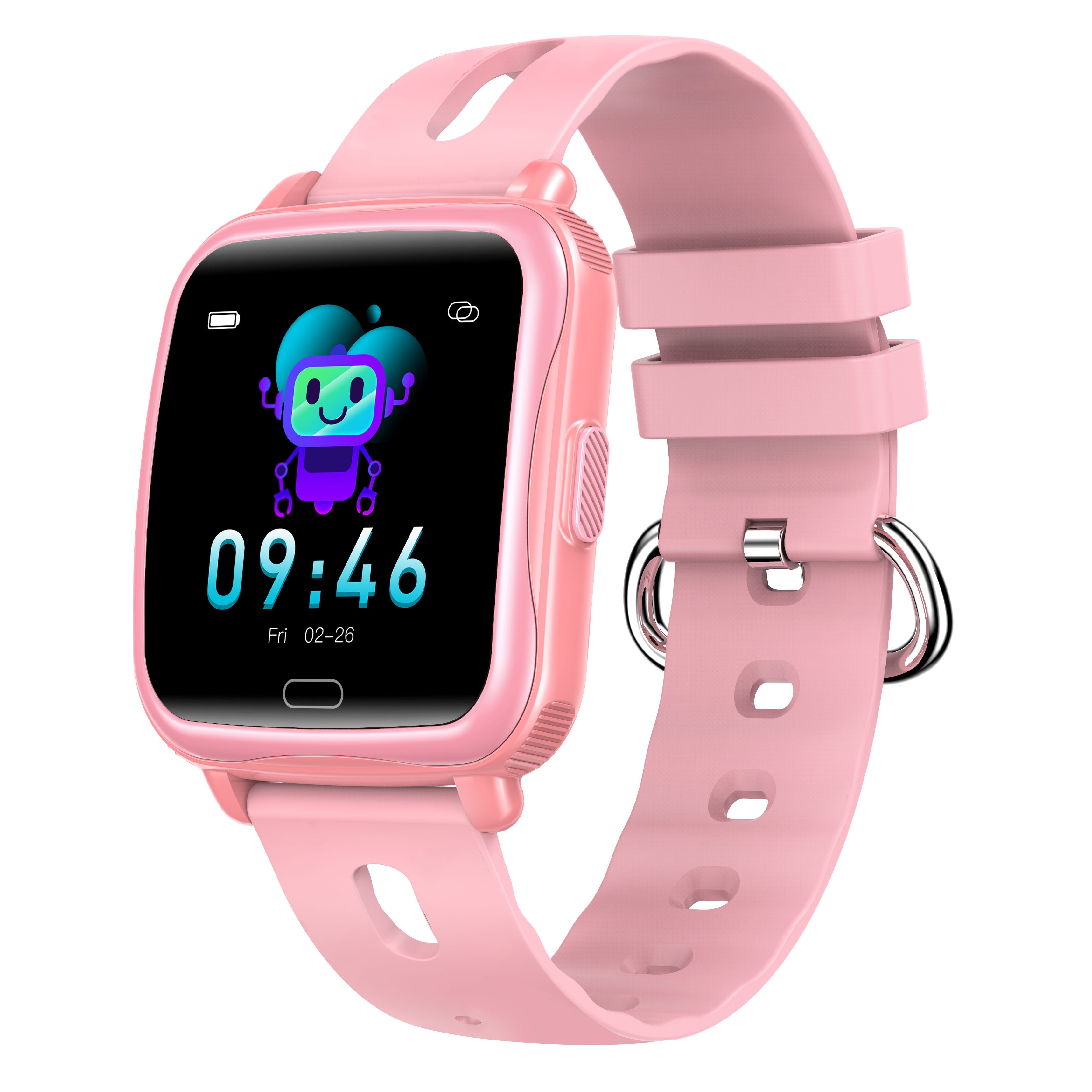 Denver SWK-110P Smartwatch - 1.4" Digital Display - Pink - Kids Smartwatch