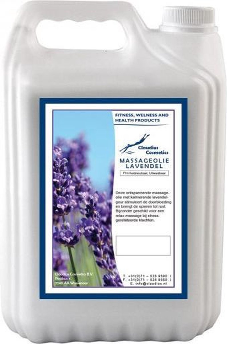 CLAUDIUS Massageolie Lavendel 5 liter