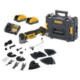 DeWalt DCS359S2-QW 18V XR Brushless Oscillerende Multitool Antivibratie | 2x 3.5Ah 18V XR POWERSTACK accu's + lader - DCS359S2-QW