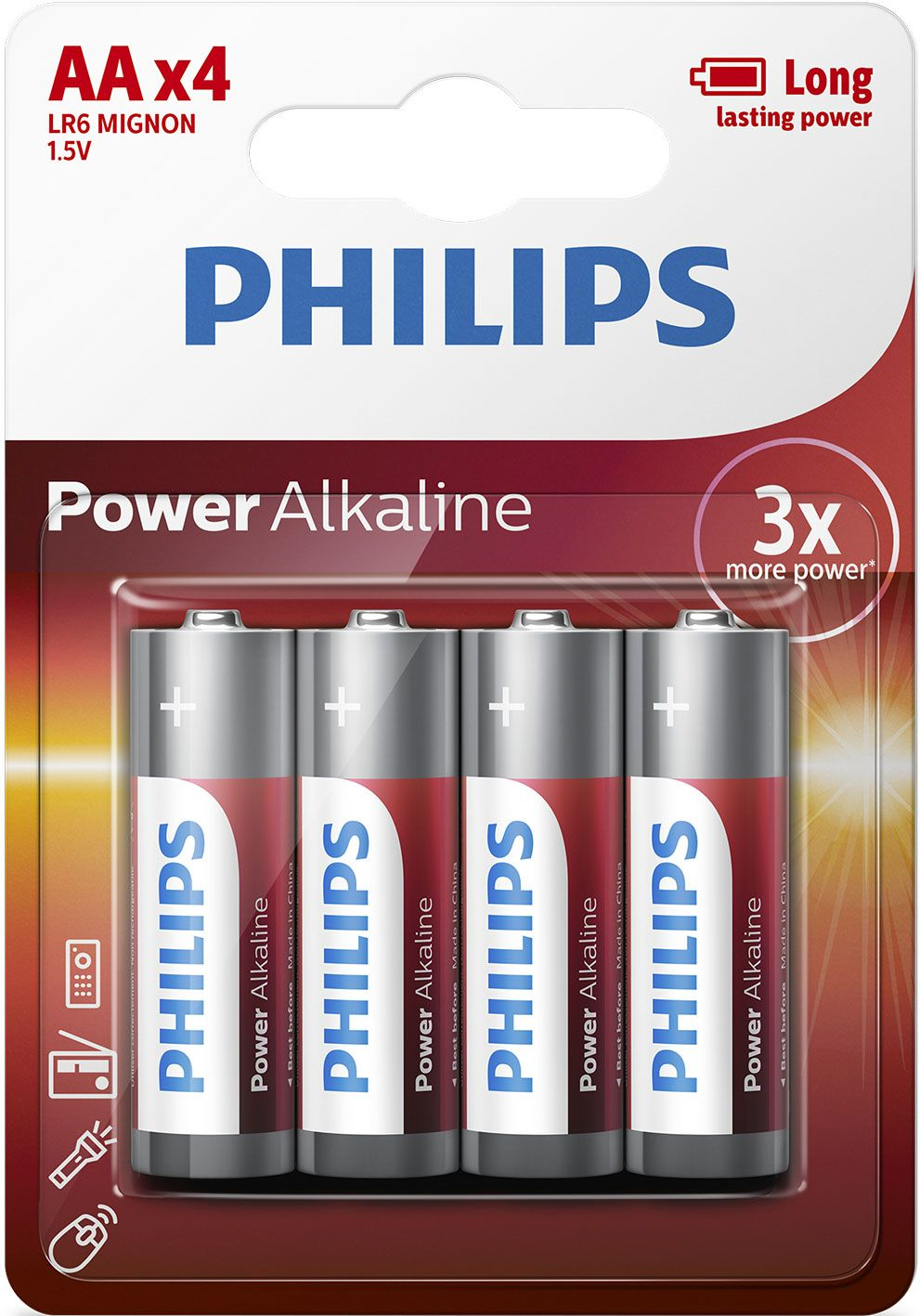 Philips Batterij LR6P4B/10