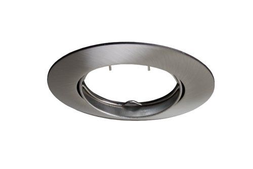 Kanlux LUTO Inbouwspot Rond Chroom Geborsteld Kantelbaar