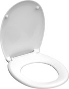 Schütte SCHÃœTTE WC-Bril 82000 WHITE - Duroplast - RVS-Scharnieren - Gelakt - Wit