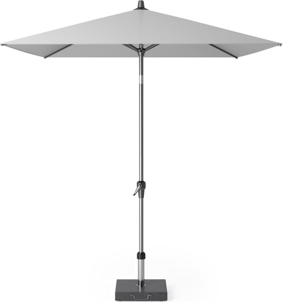 Platinum Riva parasol 2,5x2 m - lichtgrijs