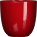Mica Decorations Plantenpot - donkerrood - glans - keramiek - D31 x H28,5 cm