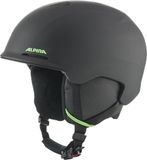 Alpina BRIX JR Skihelm, uniseks, mat neonzwart, 51-55