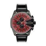 Diesel Mega Chief Slim Mannen Horloge 48 mm - Grijs