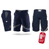 KÜBLER ACTIVIQ 24505365 Korte Werkbroek HEREN Werkshort Donkerblauw Antraciet