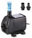 Merkloos AquaFlow Waterpomp voor aquarium en tuin - 2500 liter per uur - zwart