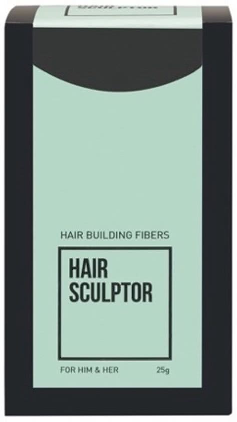 Kapperskorting Hair Sculptor Building Fibers zwart 25gr