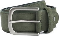 Suitable Riem Suède Leer Groen - Maat 95