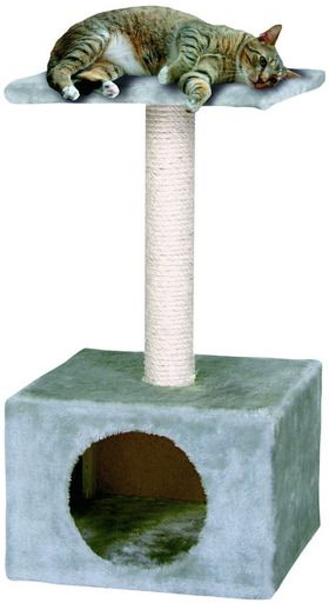 KARLIE-FLAMINGO Karlie krabpaal amethyst basic line grijs 30x30x55 cm