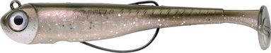 Spro Gutsbait UV 95 - Lemon & Pearl - 10g - Haakmaat 2/0 - Shad - Jaune