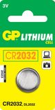 GP Batteries Pile lithium CR2032 - 3V - Blister - 1 pièce